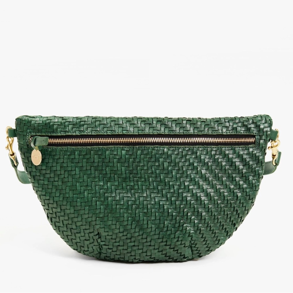 Clare V Olive Woven Bag